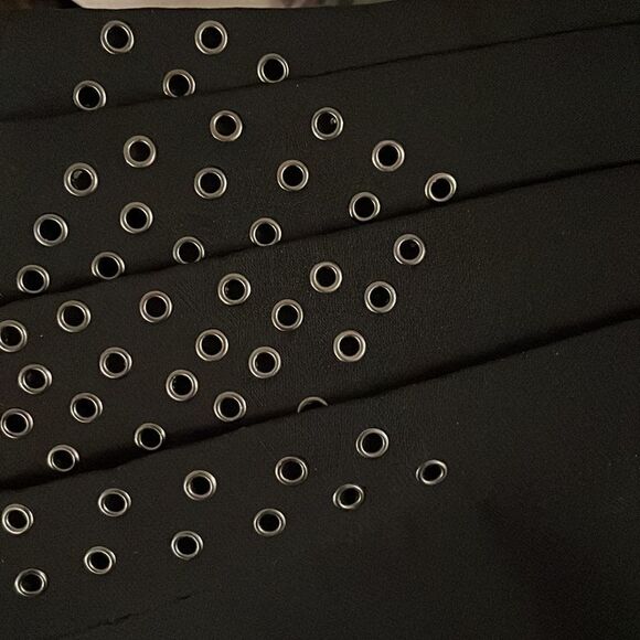 The Kooples ~ Black Studded Skirt ~ Size Small - Picture 5 of 6